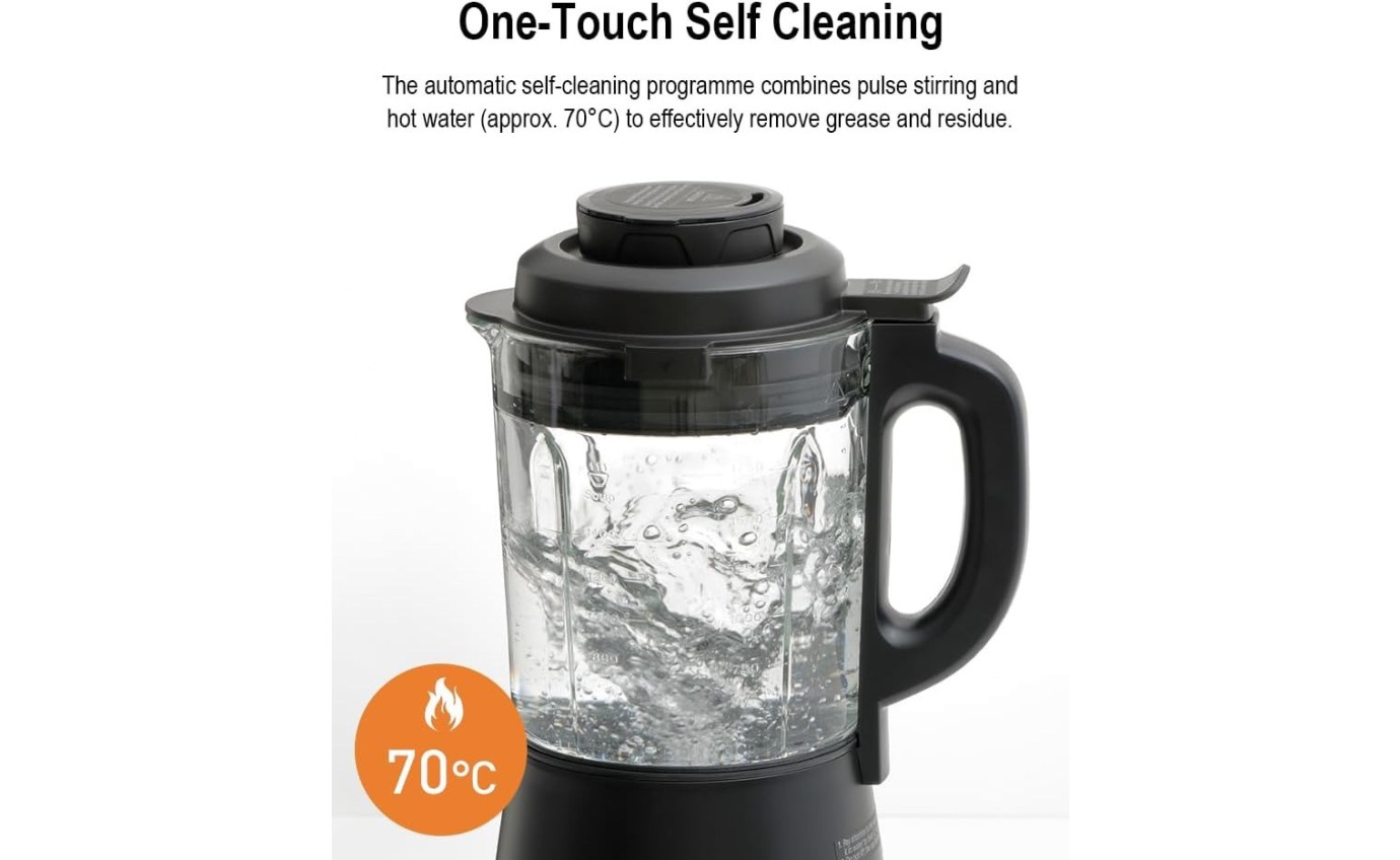 Panasonic All-in-One Hot & Cold Blender with Auto Heat and Blend Cooking Programs MXHG6401KST