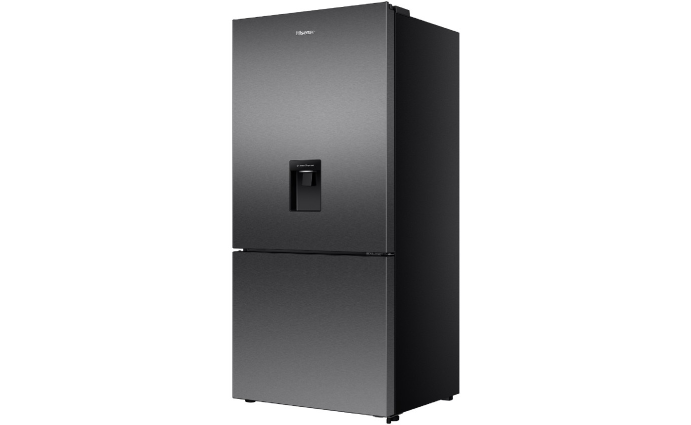 Hisense 500L Bottom Mount Fridge (Dark Stainless) HRBM500TBW