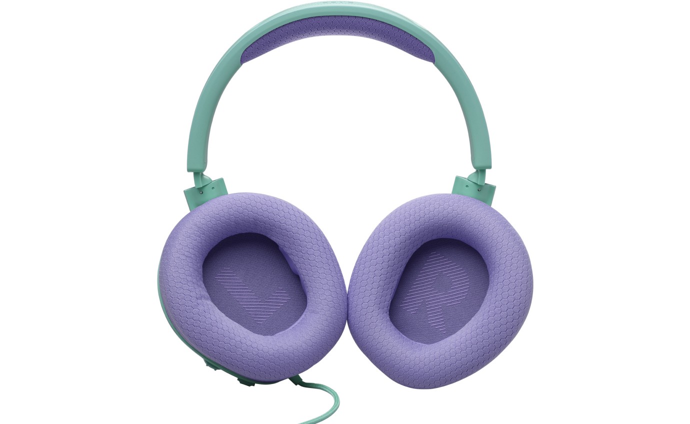 JBL Quantum 100 M2 Wired Over-Ear Headphones (Cyan) JBLQTUM100M2CYN