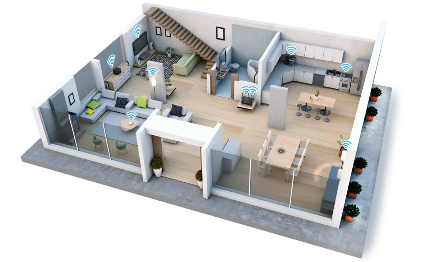 D-Link AX3000 Mesh Wi-Fi 6 Router DIRX3000Z