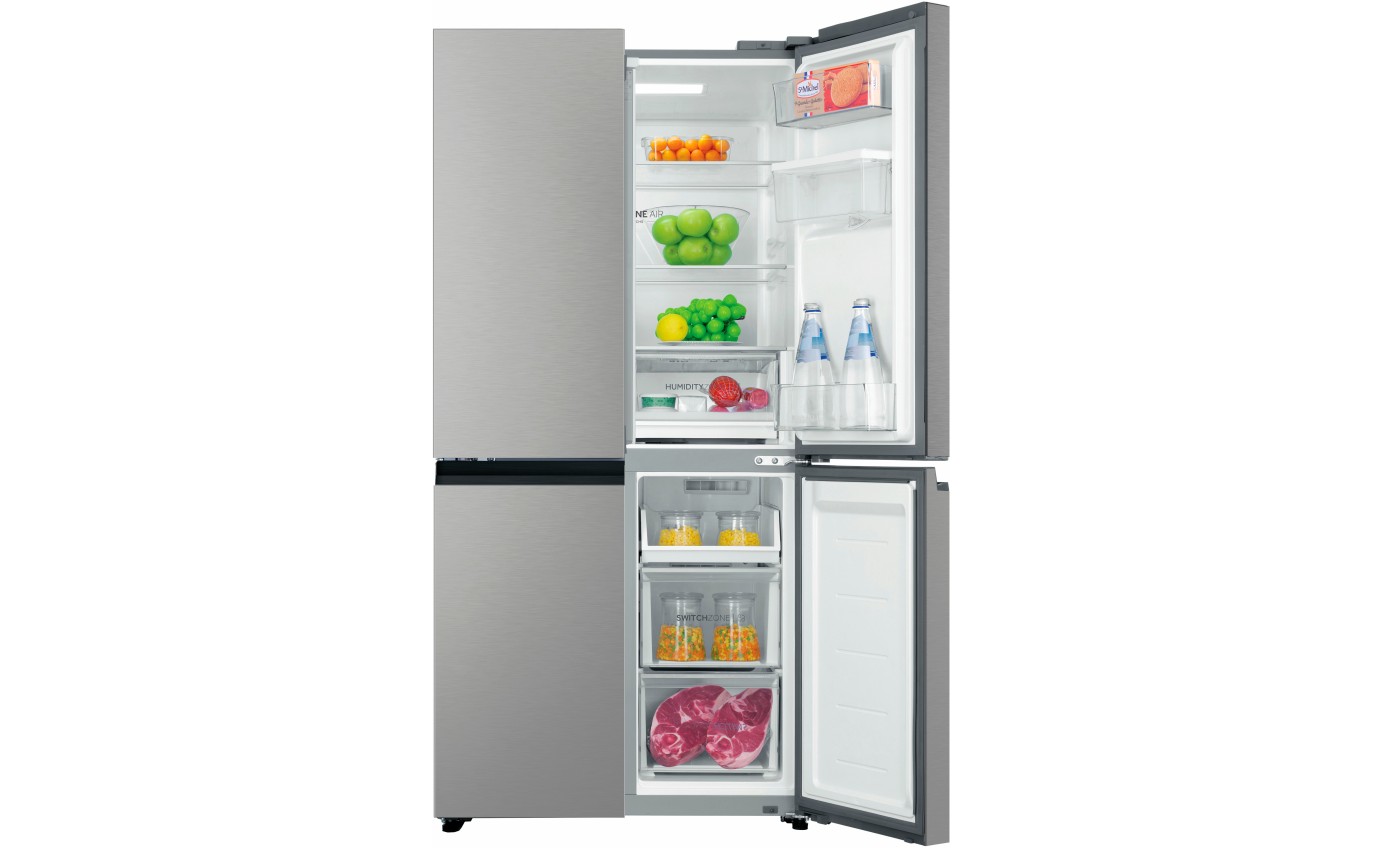 Haier 508L Quad Door Fridge (Satina) HRF580YHS