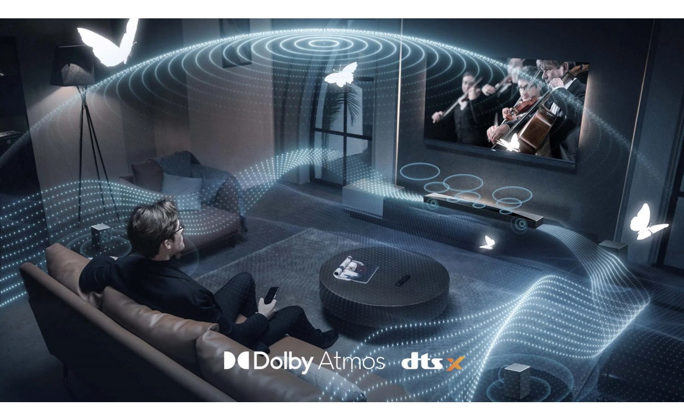 TCL 7.1.4ch Q85H Pro Dolby Atmos Soundbar with Wireless Subwoofer Q85HPRO