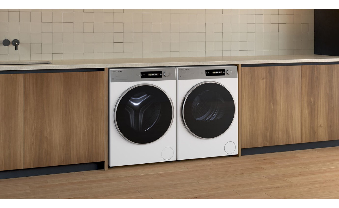 Fisher & Paykel 10kg Series 7 Contemporary Front Loader Washing Machine (White) WH1060D5