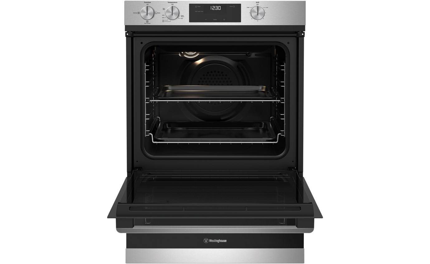 Westinghouse 60cm Multifunction Gas Fan Forced Oven (Stainless Steel) WVG6565SD