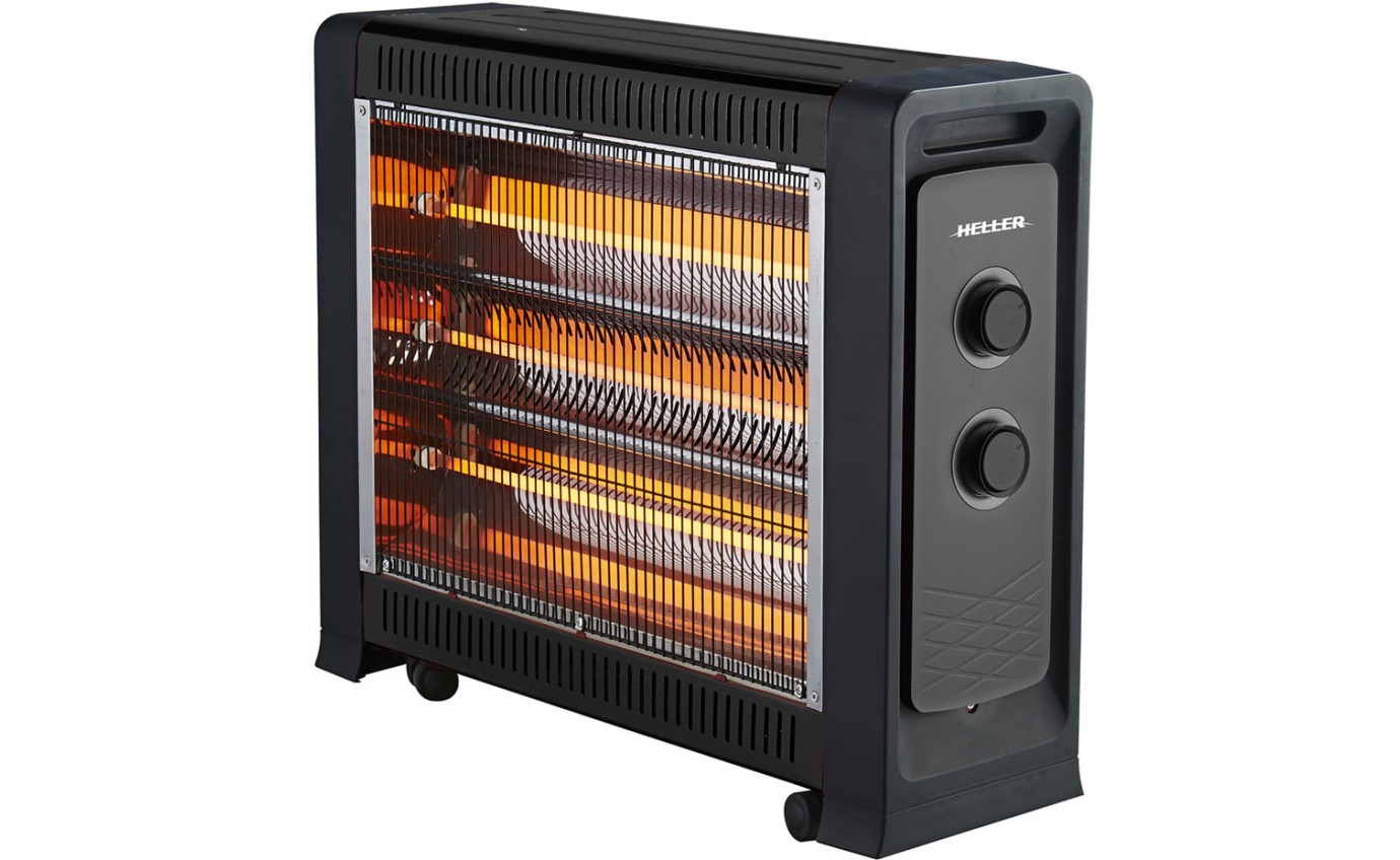 Heller 2400W Fan Assisted Quartz Radiant Heater HRH2400FG