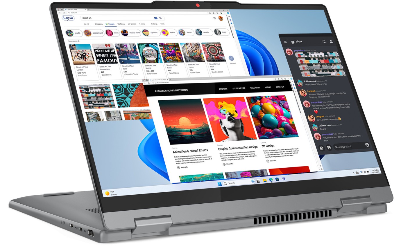 Lenovo 14 inch IdeaPad 5 2-in-1 OLED Intel i7-13620H 16GB RAM 512GB W11H + Pen 83KX0009AU