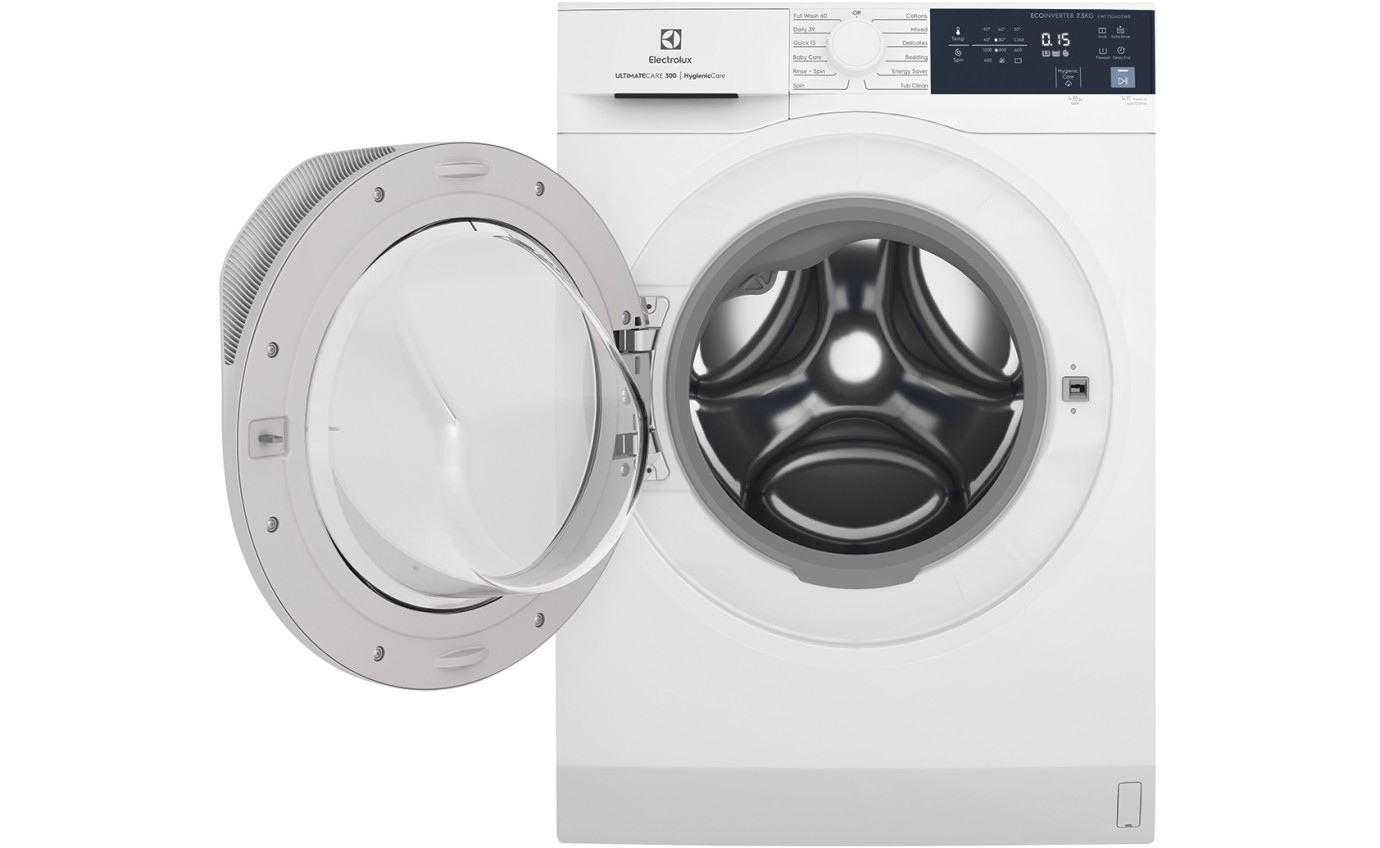 Electrolux 7.5kg Front Load Washing Machine EWF7524D3WB