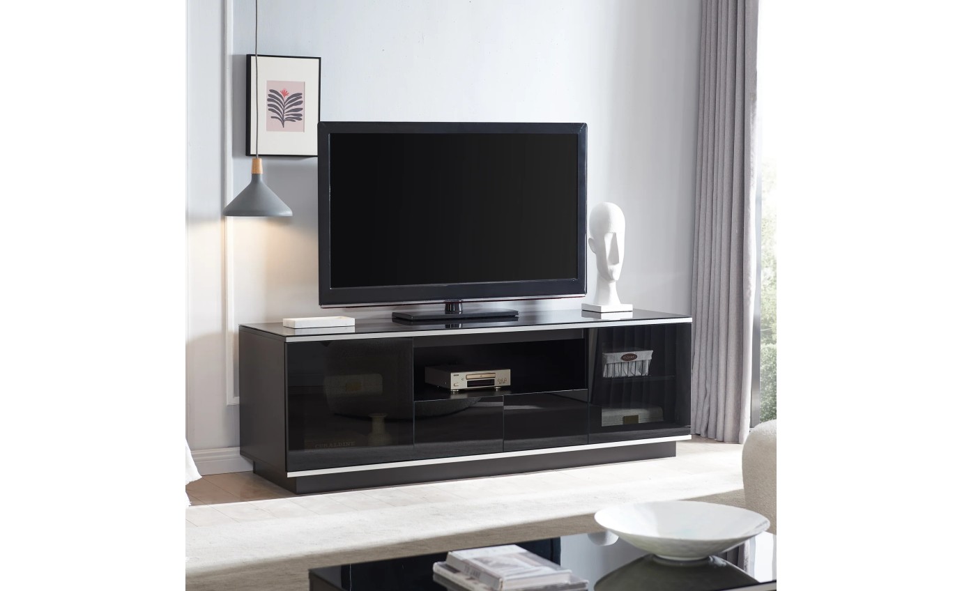 Tauris Titan 1800mm TV Entertainment Unit TITAN1800BLK