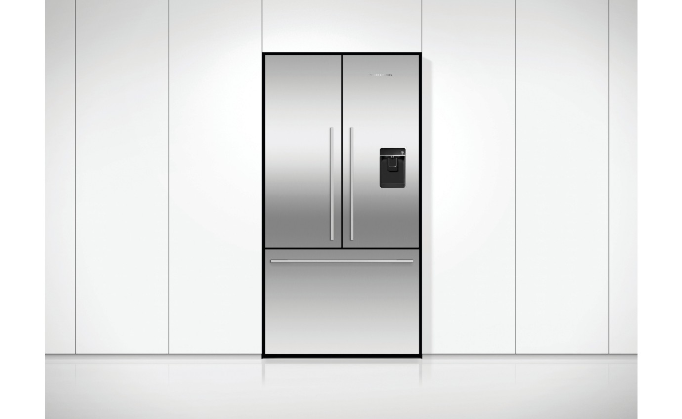 Fisher & Paykel 569L Series 7 French Door Refrigerator Freezer, Ice & Water RF610ADUX5