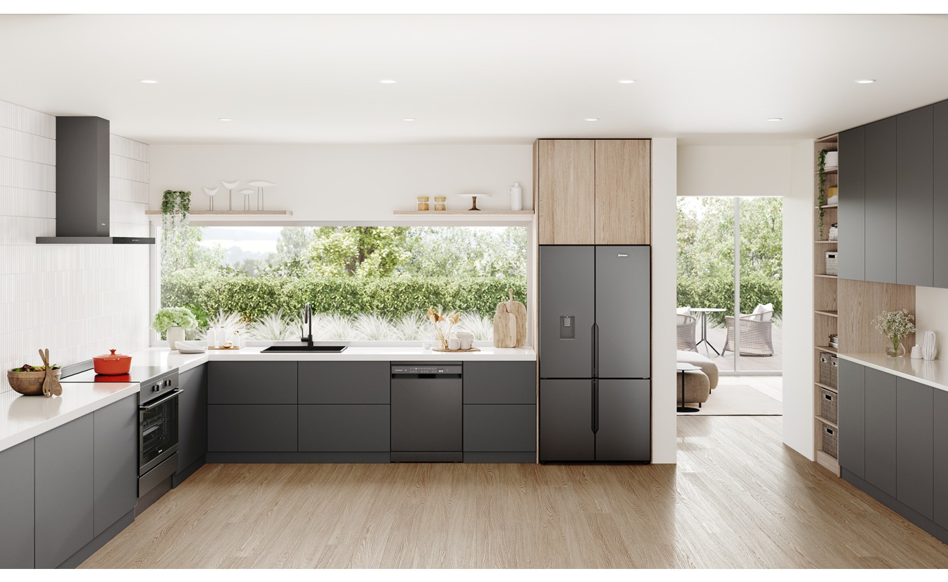 Westinghouse 60cm Freestanding Dishwasher (Dark Stainless Steel) WSF6608KXC