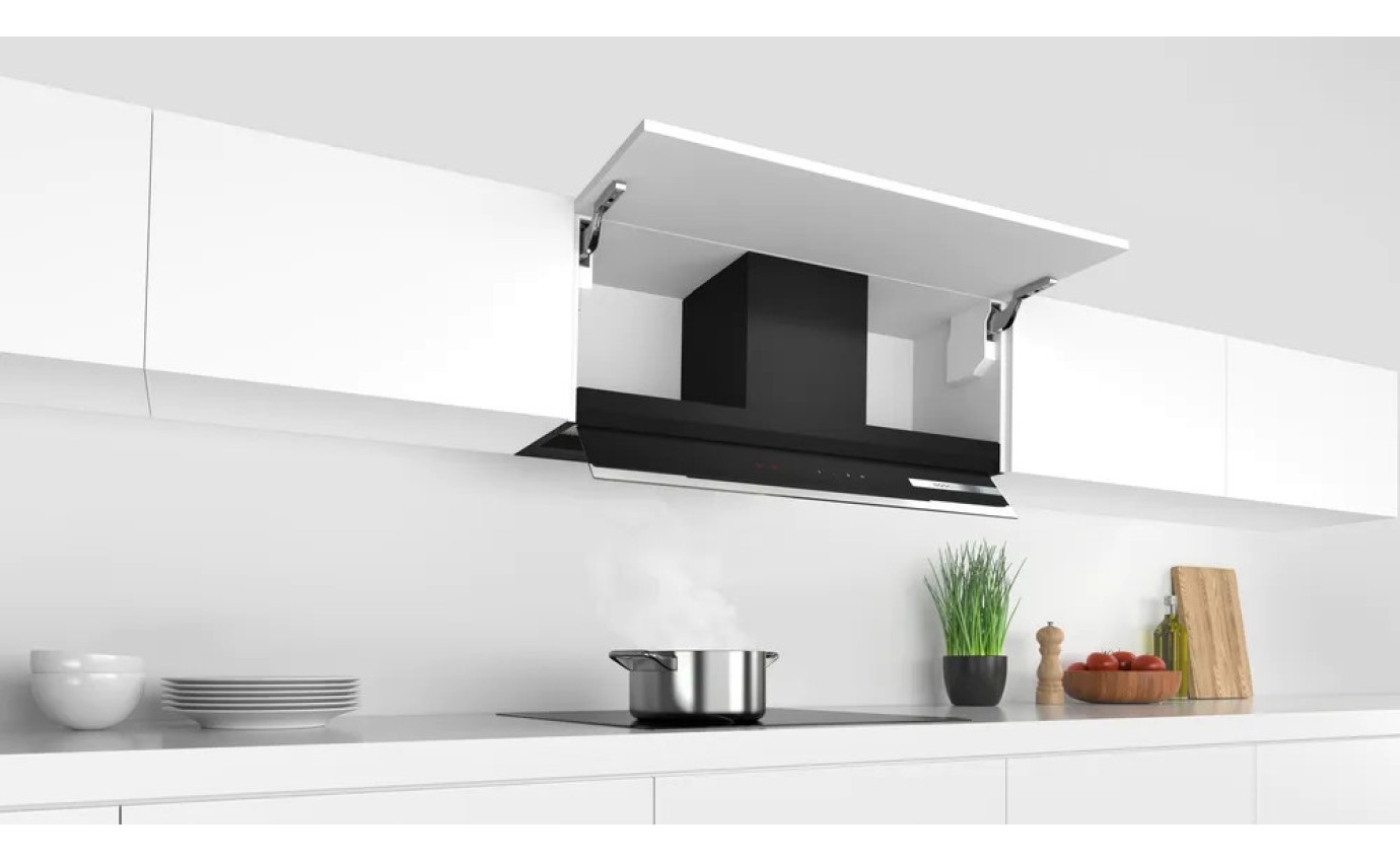 Bosch 90cm Series 6 Integrated Design Rangehood (Black) DBB97AM60A