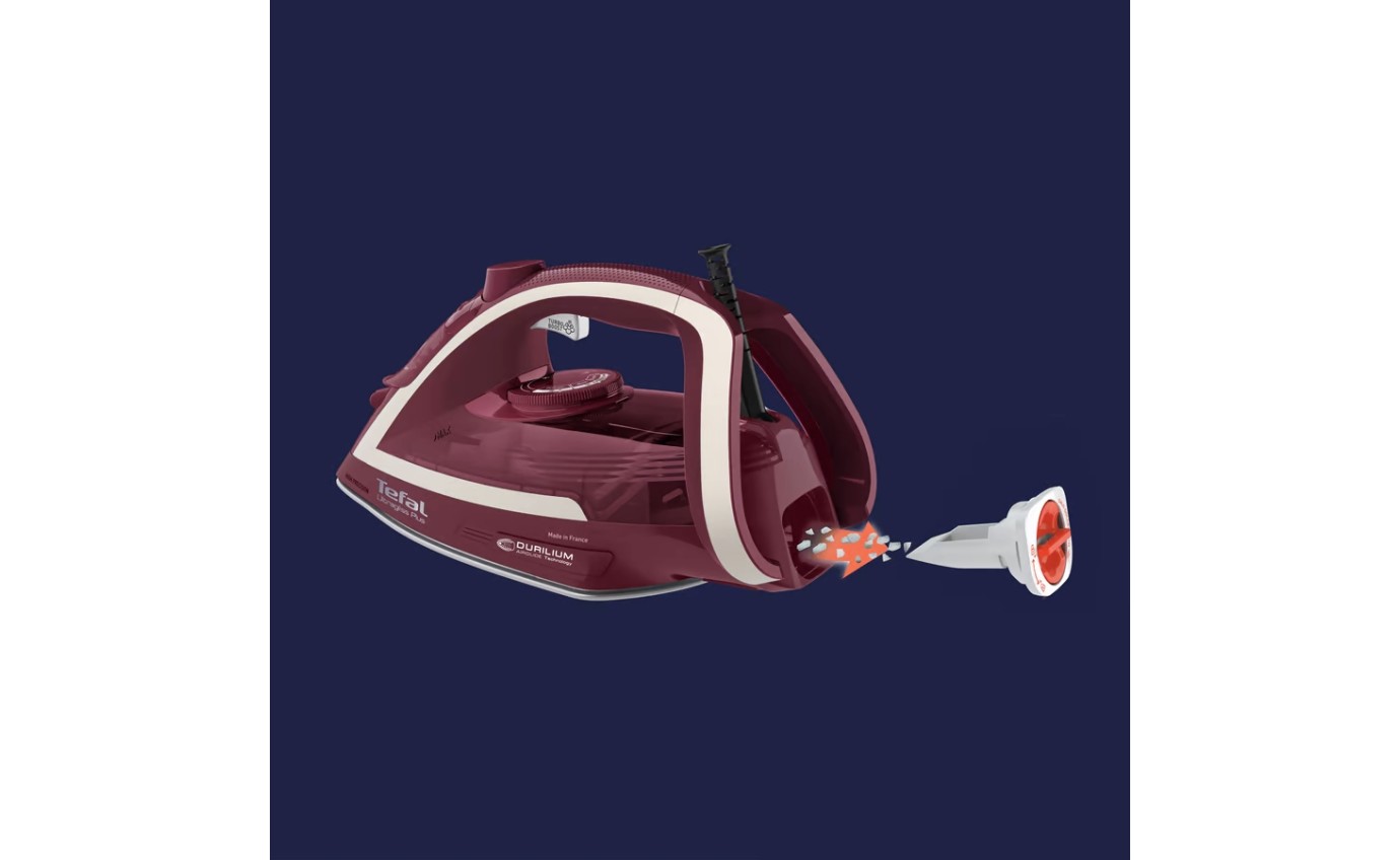 Tefal UltraGliss Anti-Calc Plus Steam Iron (Gamay Red) FV6845