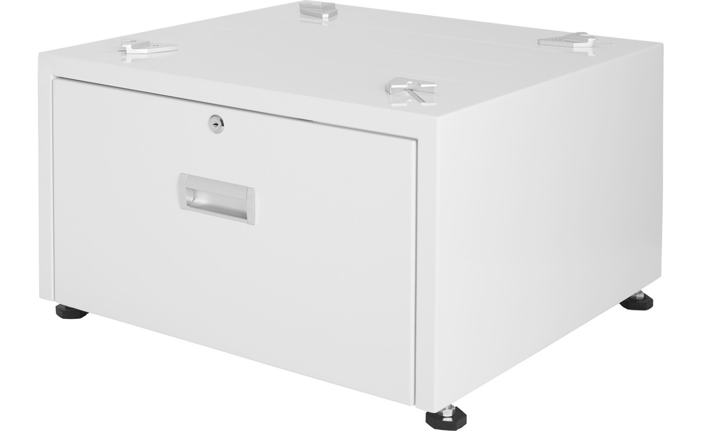 Unilux Laundry Pedestal Stand with Locking Drawer ULX110