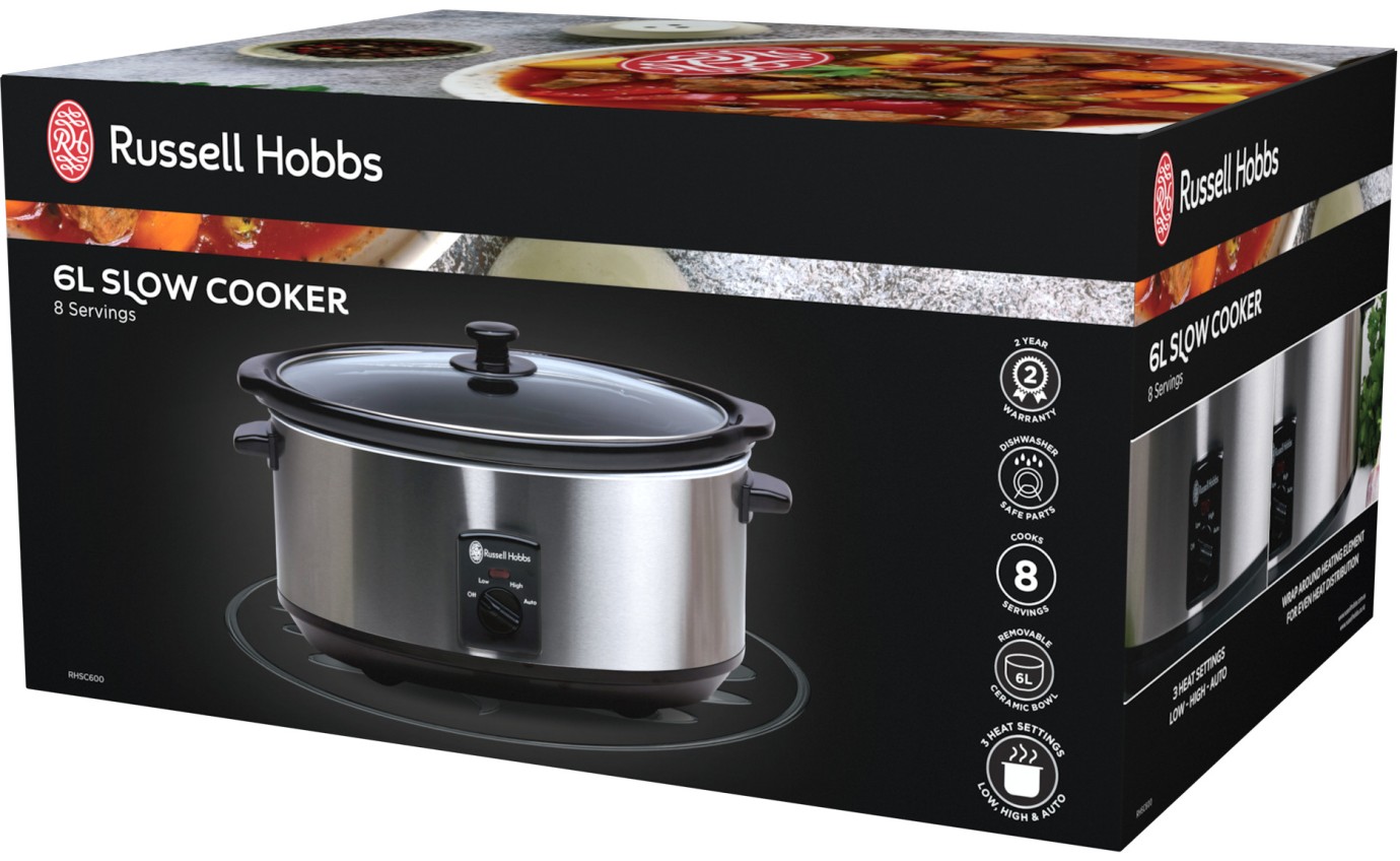Russell Hobbs 6L Classic Slow Cooker RHSC600