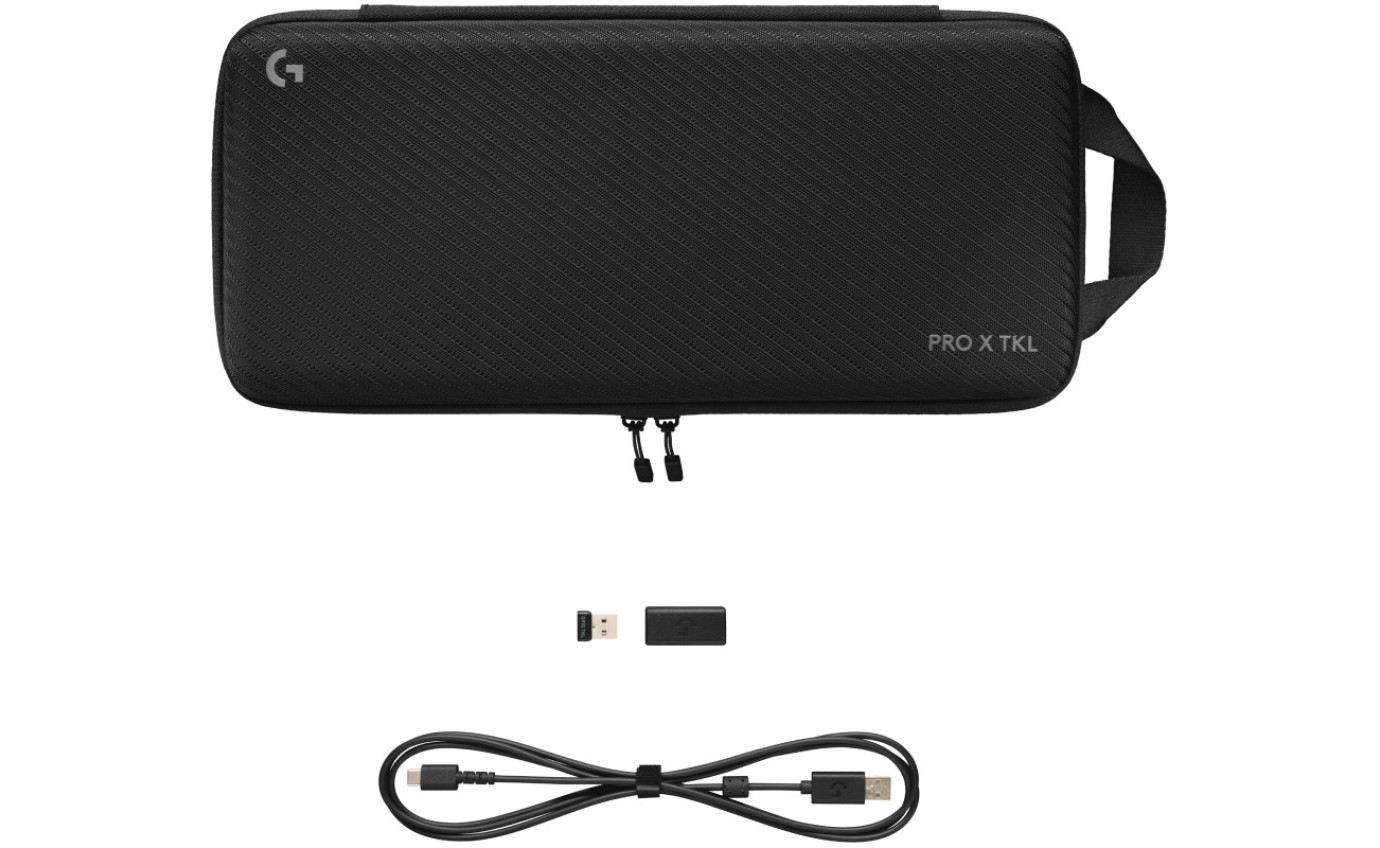 Logitech G PRO X TKL Gaming Keyboard (White) 920012149