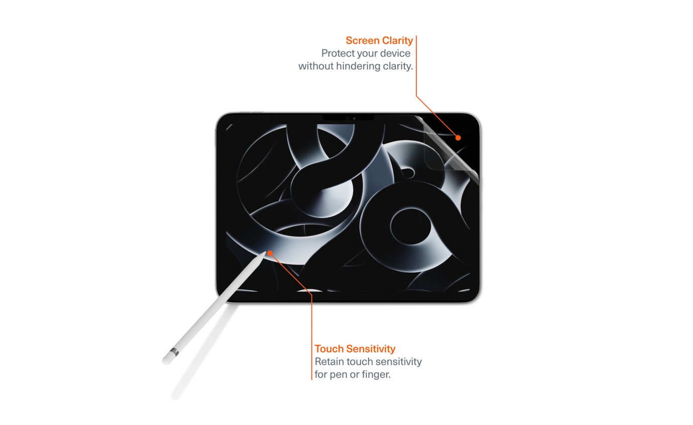 Cygnett OpticShield Glass Screen Protector for iPad Air 13-inch (M2) 11901319095