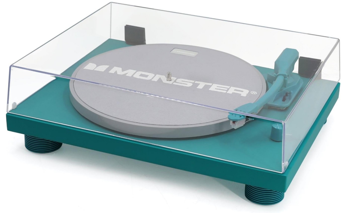 Monster Manual Vinyl Turntable (Green) MTTT249G