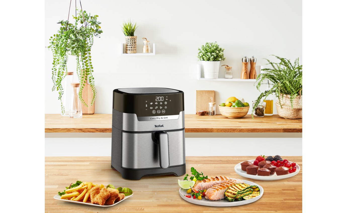 Tefal Easy Fry & Grill Deluxe Air Fryer EY505D