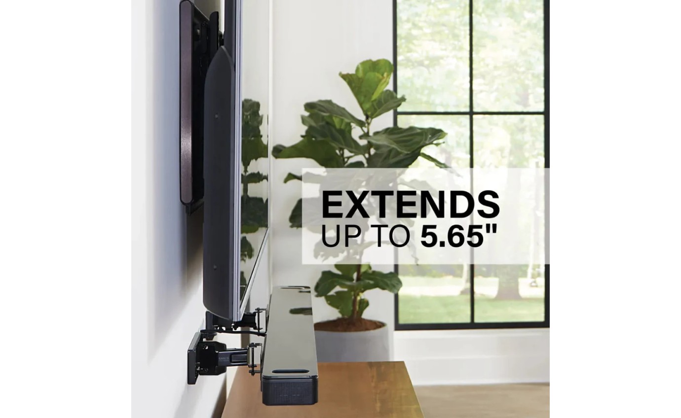 Sanus Universal Extendable Soundbar Wall Mount WSBWM1B2