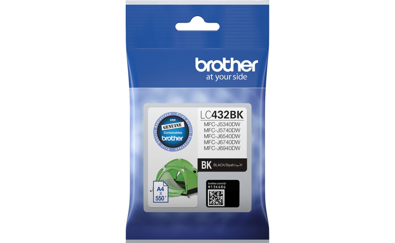 Brother LC432BK Ink Cartridge (Black) LC432BK