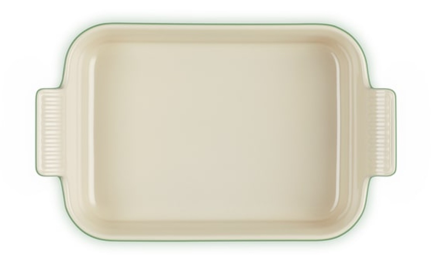 Le Creuset 26cm Stoneware Heritage Rectangular Dish (Bamboo Green) 71102264080001
