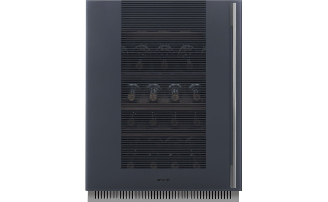 Smeg Linea Built-in Wine Cooler (Neptune Grey) CVI138LG