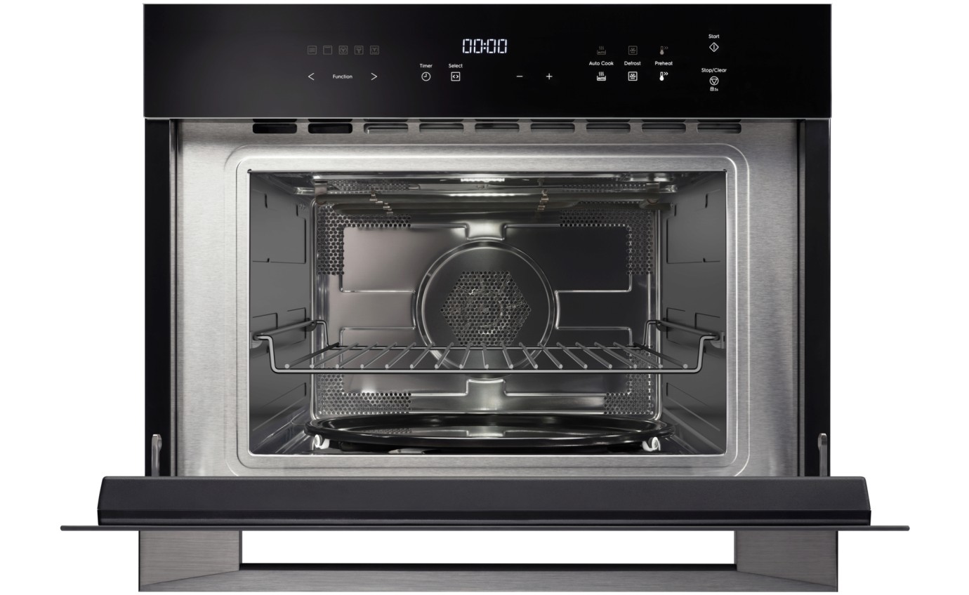 Electrolux 45cm 500 Series Compact Combi Microwave Oven (Black) EVEM6546DF