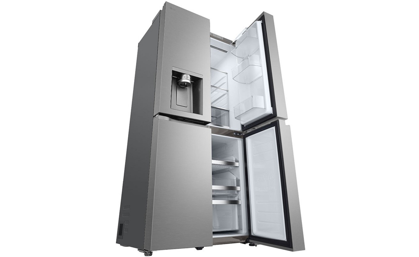 LG 506L Slim French Door Fridge (Stainless Steel) GFL500PL