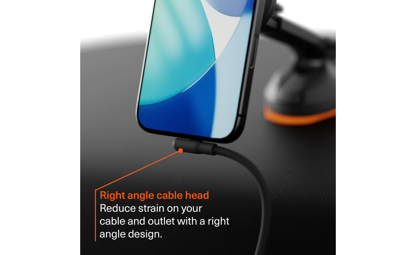 Cygnett DriveSync Right Angle USB-C to USB-C Magnetic Cable 11901359195