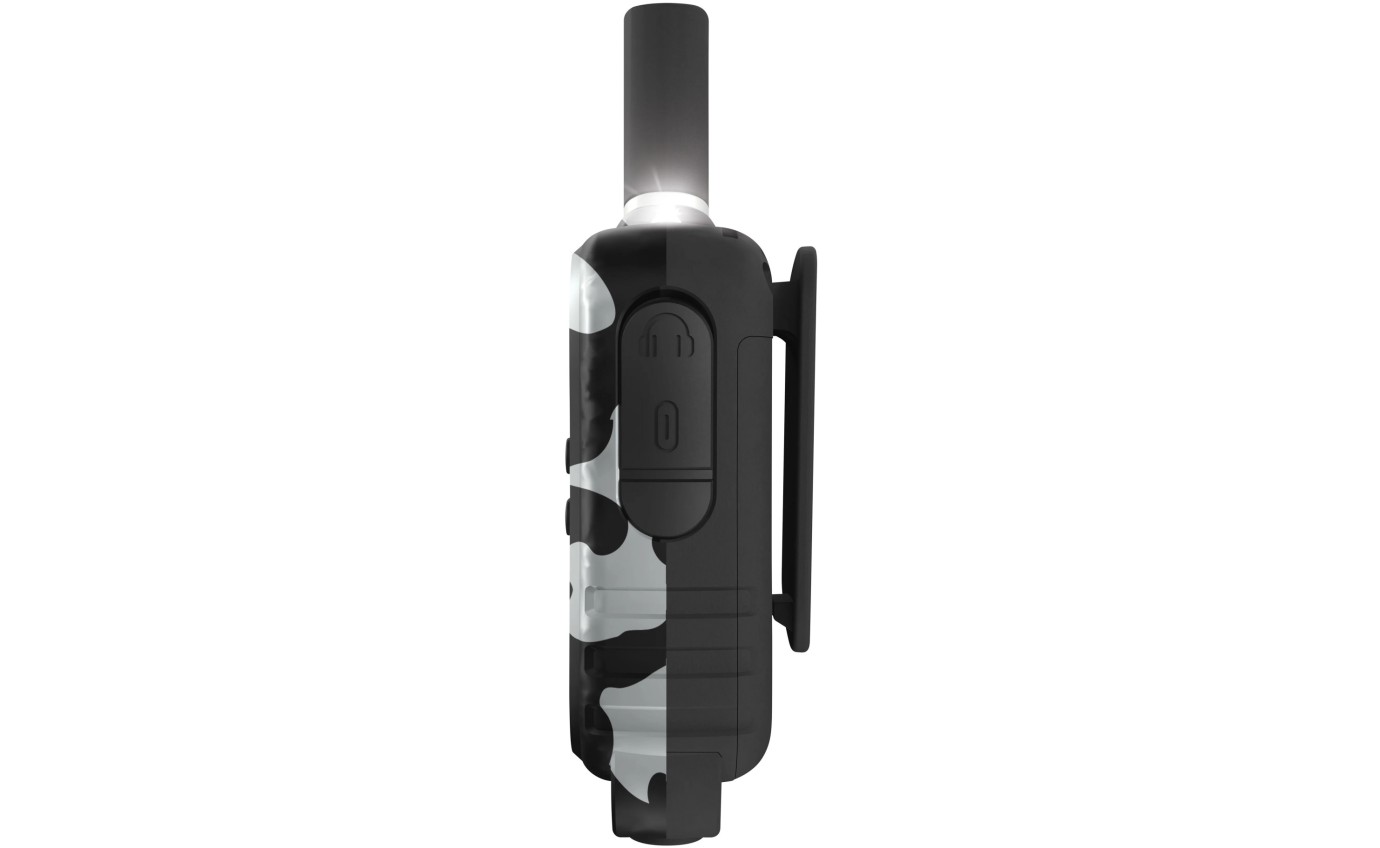 Uniden UH45 Max 0.5W UHF Handheld Radio with Kid-Zone Plus (Camo Grey) [2 Pack] UH452MAX