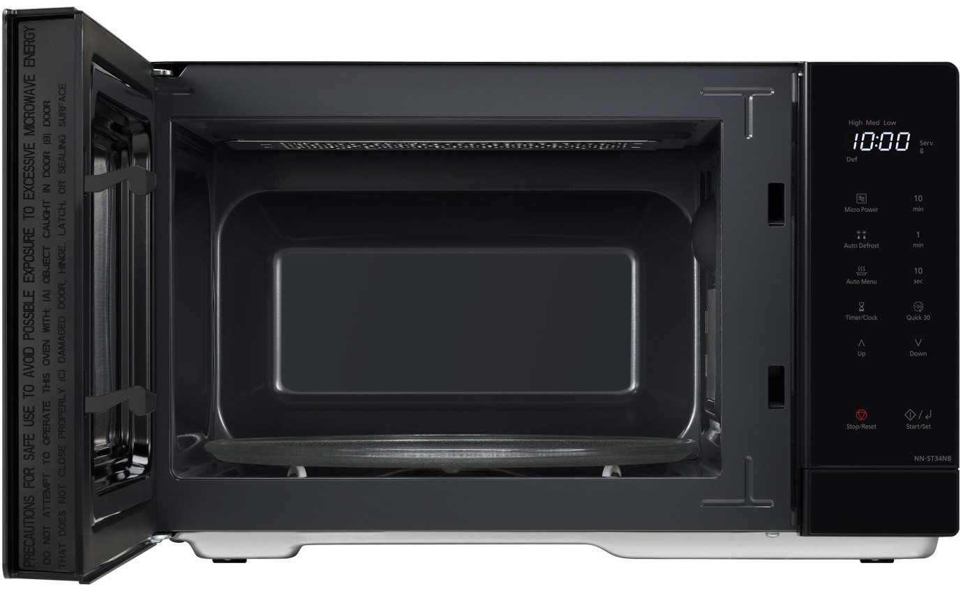 Panasonic 25L 900W Microwave Oven (Black) NNST34NBQPQ
