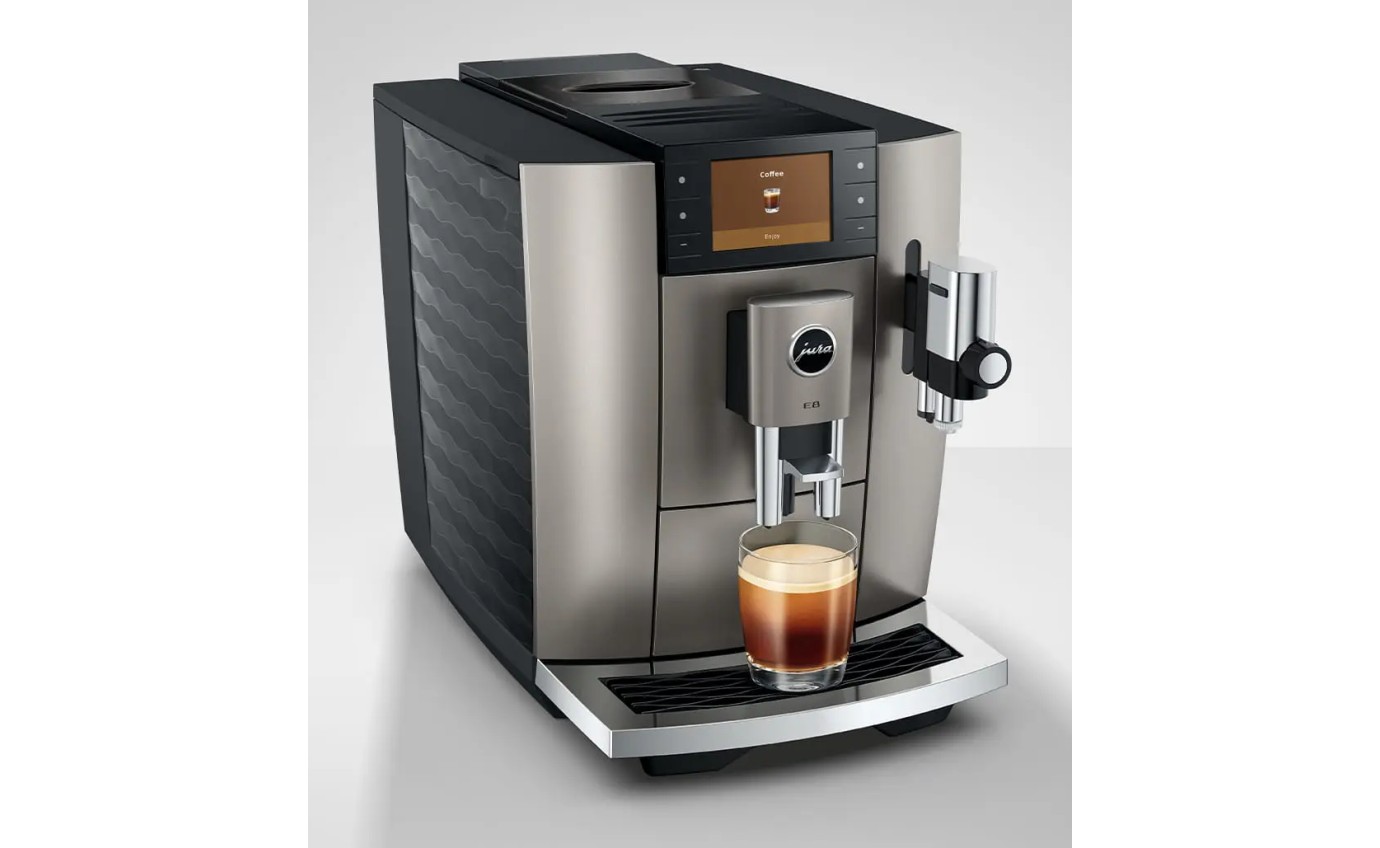 Jura E8 Automatic Coffee Machine (Midnight Silver) 15721