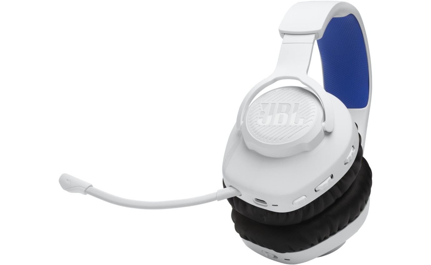 JBL Quantum 360P Wireless Over-Ear Gaming Headset (Blue PlayStation Edition) JBLQ360PWLWHTBLU