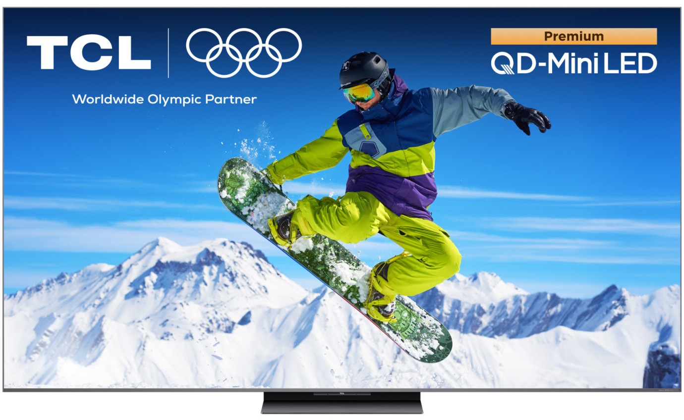 TCL 85 inch C8K Premium QD-Mini LED 4K 144Hz Google TV 85C8K