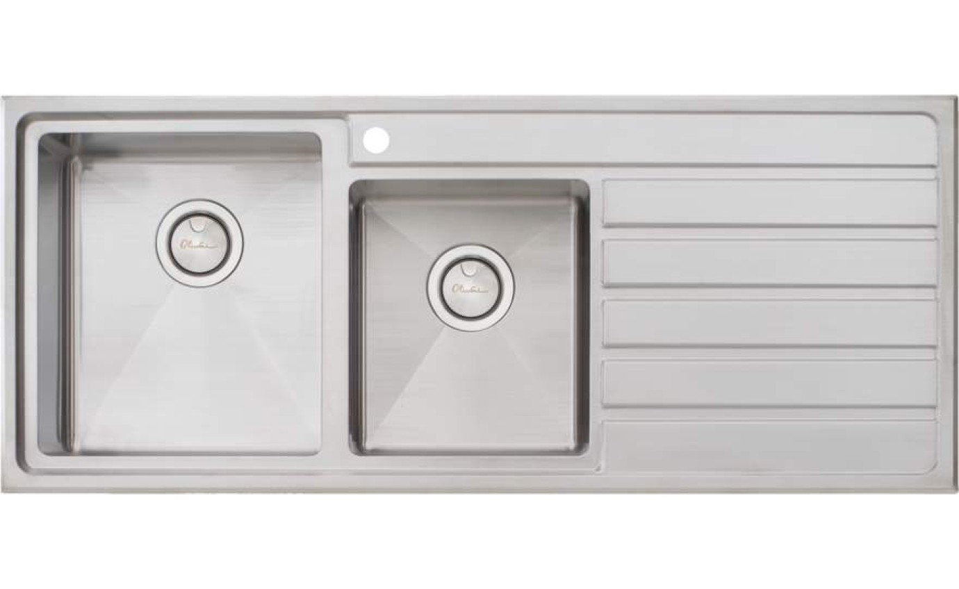 Oliveri Apollo 1 and 3/4 Bowl Sink AP1411