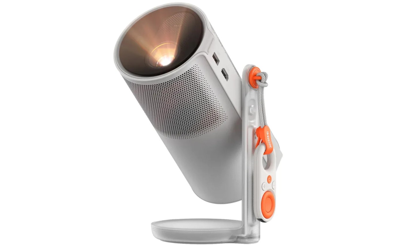 XGIMI MoGo 4 1080P FHD Google TV Portable Projector with 360&deg; Adjustable Stand WK08K