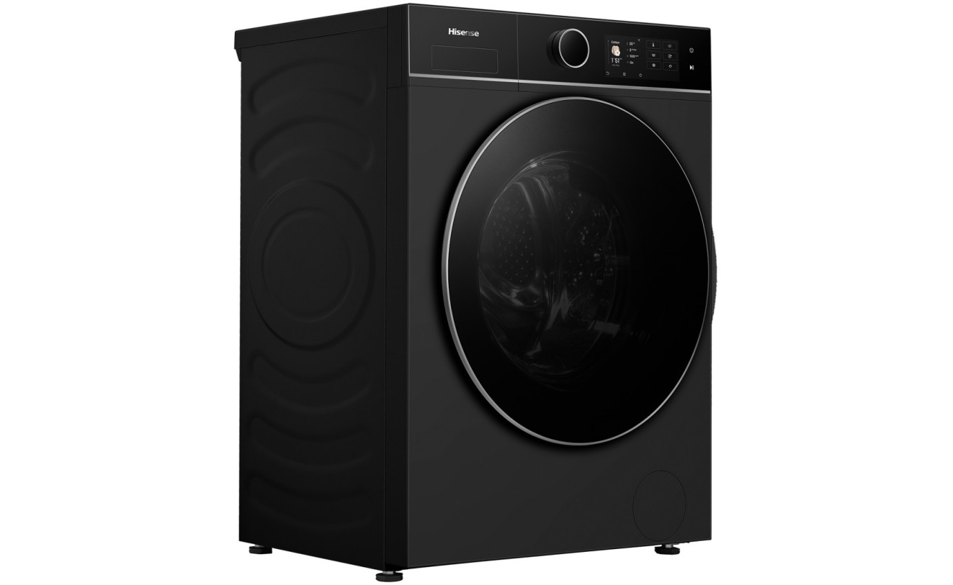 Hisense 10kg Series 8i Front Load Washing Machine (Charcoal Black) HWF8I1015BX