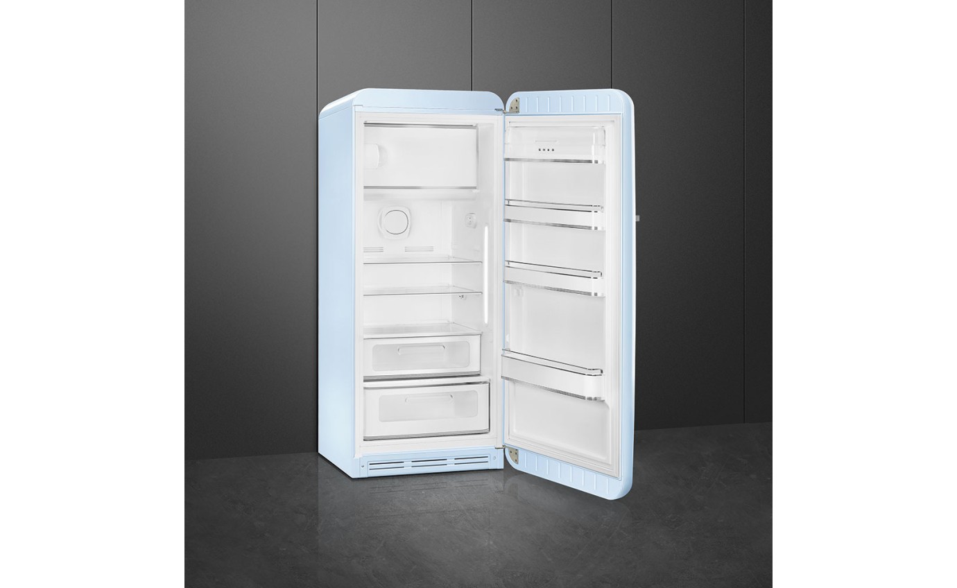 Smeg 270L 50s Style Retro Single Door Fridge (Pastel Blue) FAB28RPB5AU