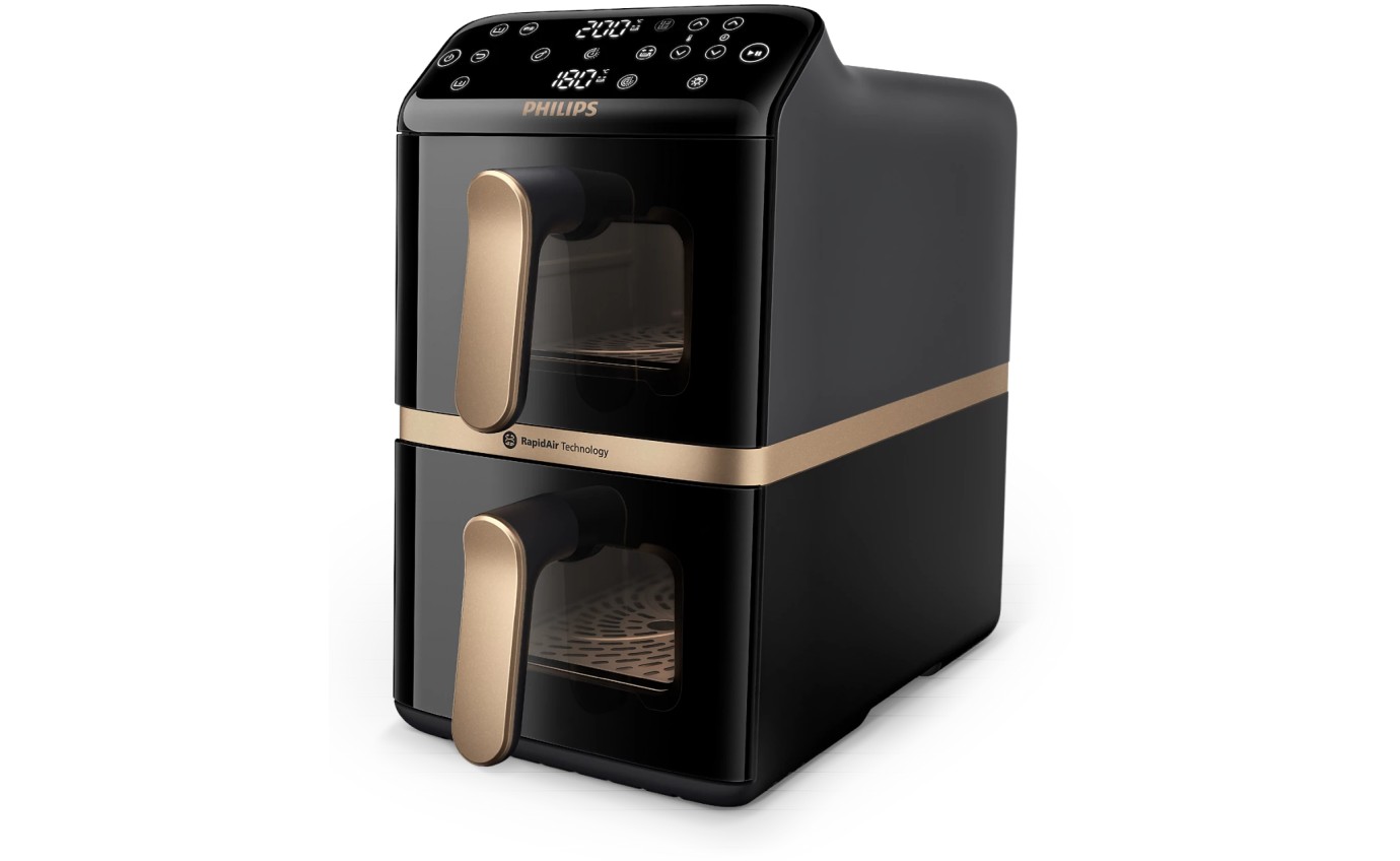 Philips 4000 Series Stacked Dual Basket Airfryer NA46270