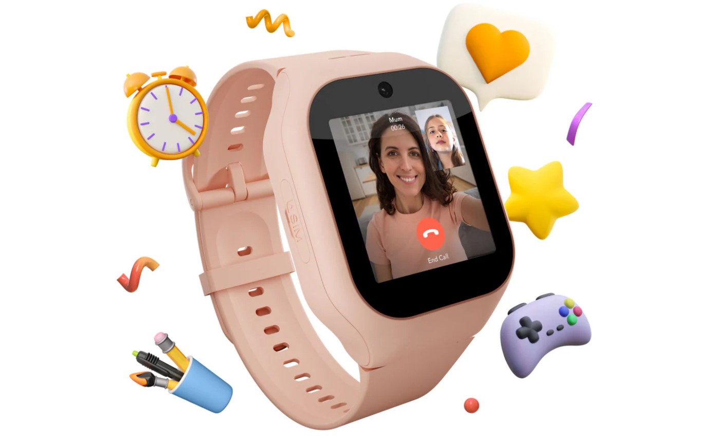 Pixbee Pixbee Pro Kids 4G Smart Watch (Pink) PXBP4GPK