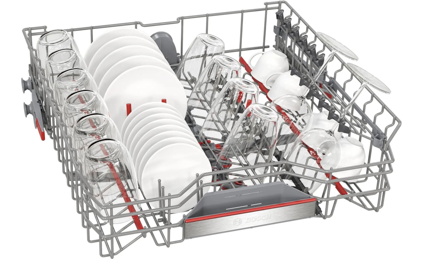 Bosch 60cm Series 8 Built-Under Dishwasher (Anti-fingerprint Brushed Steel) SMU8ZCS01A