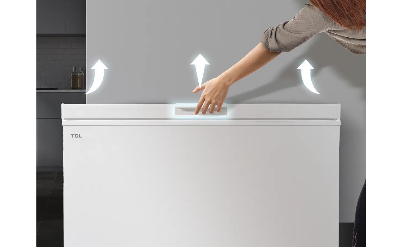 TCL 198L Hybrid Chest Freezer (White) F205CFW