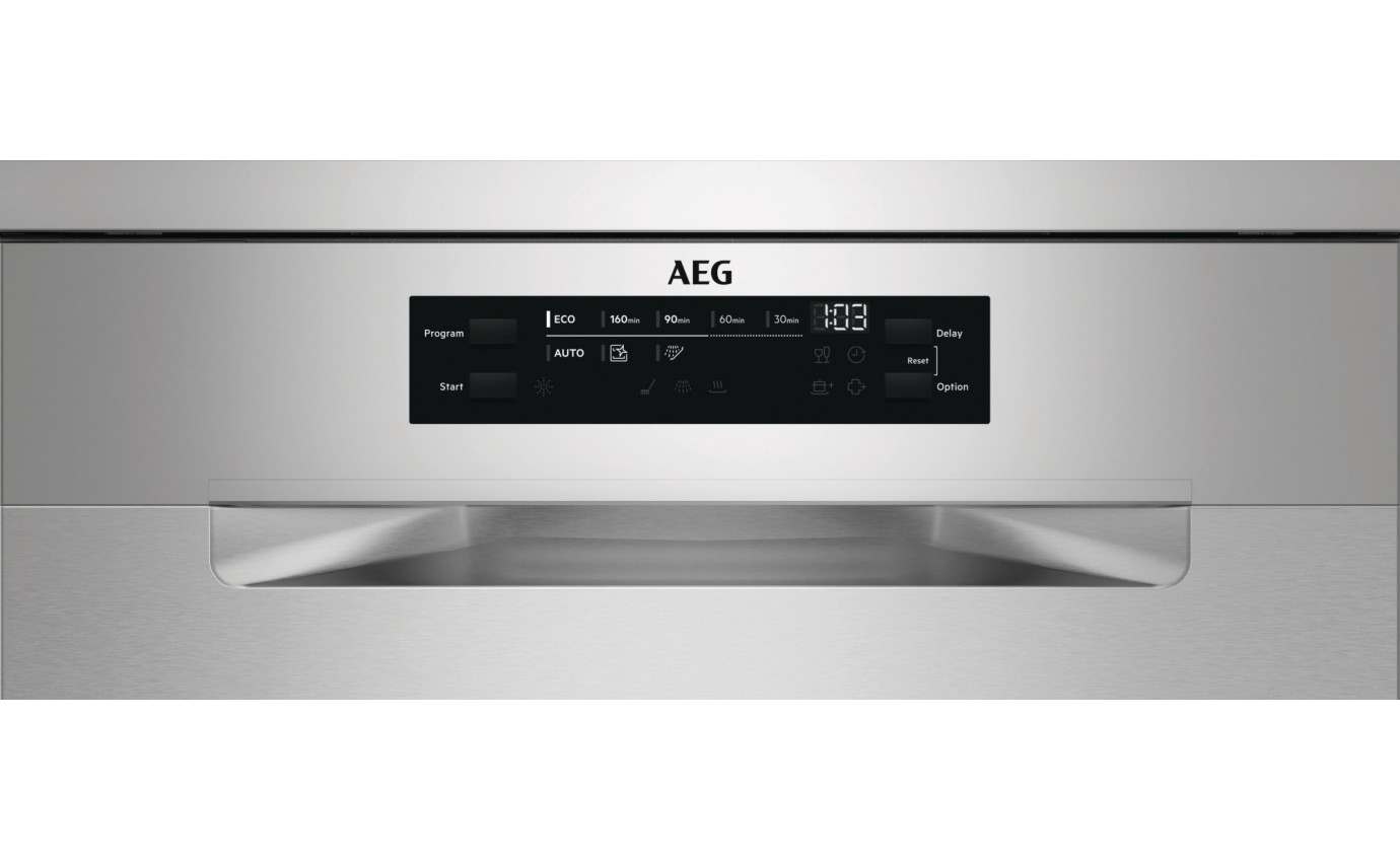 AEG 60cm Freestanding Dishwasher (Stainless Steel) FFB53600PM