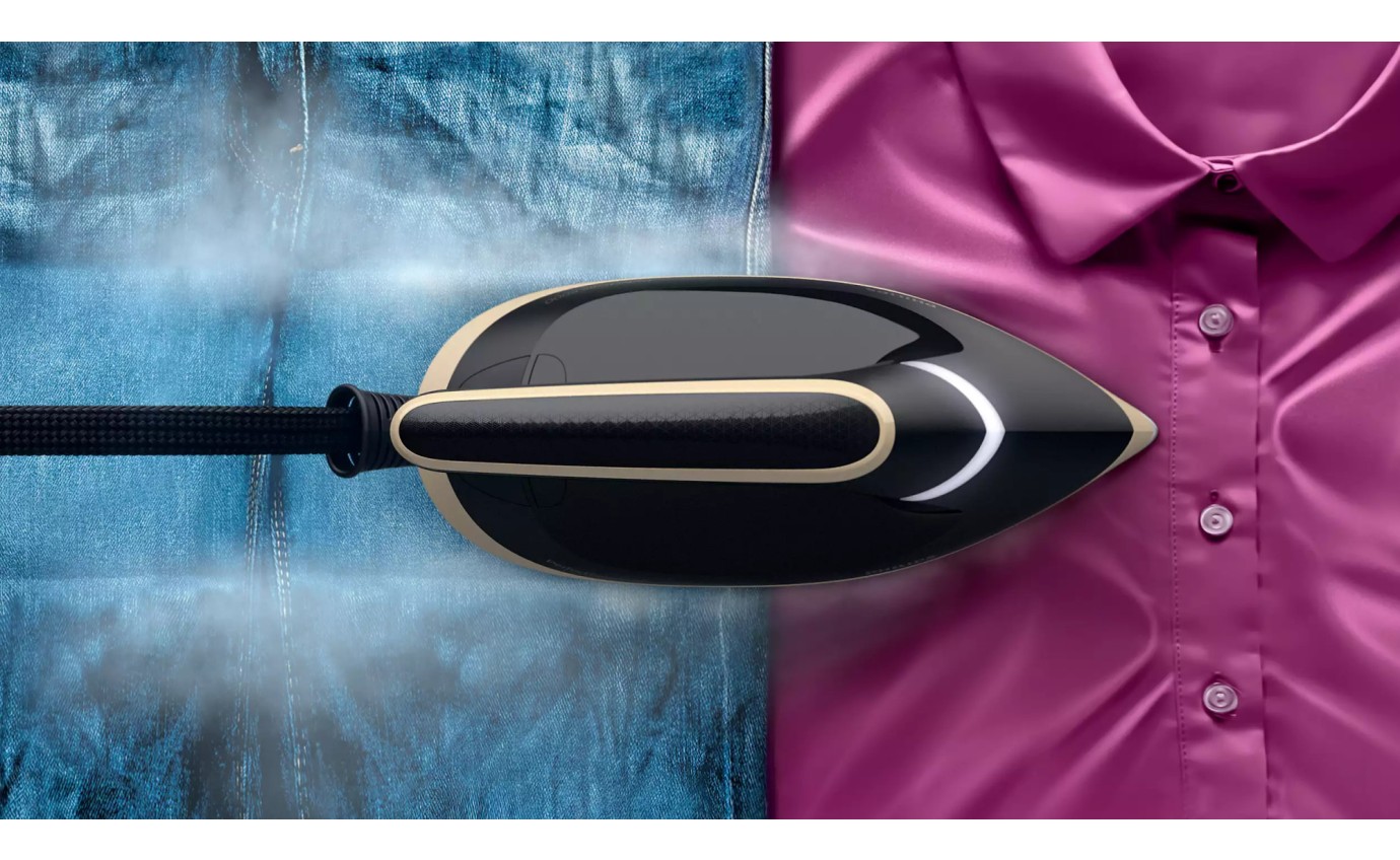 Philips PerfectCare 6000 Series Steam Generator Iron (Black/Gold) PSG606480