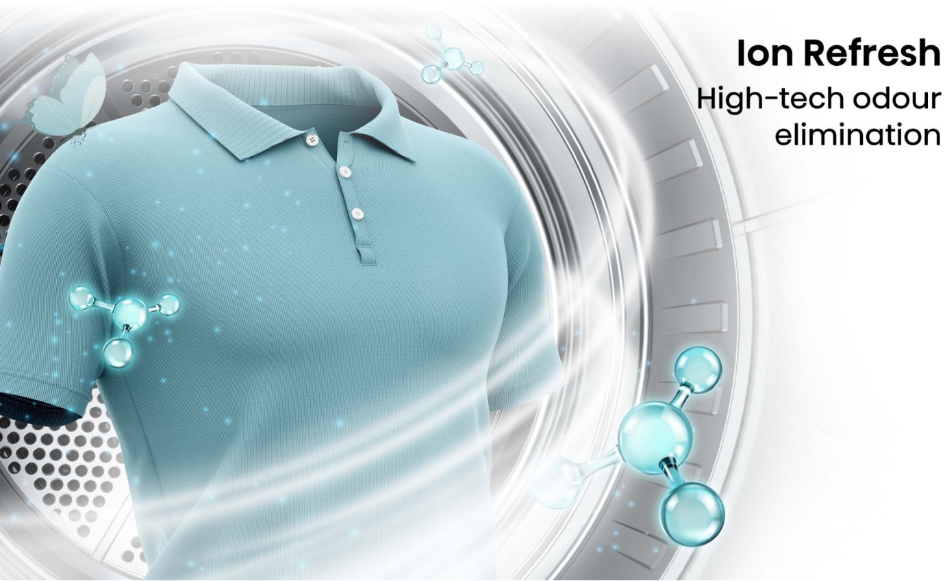 Hisense 9kg Series 7 Heat Pump Dryer (Charcoal Black) HDF7S90HB