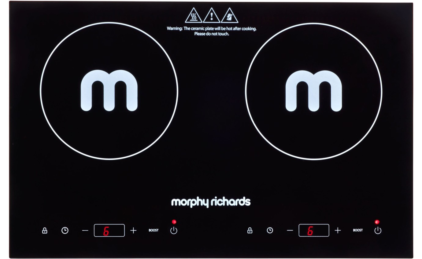 Morphy Richards Portable Dual Induction Cooktop MRICD22BK