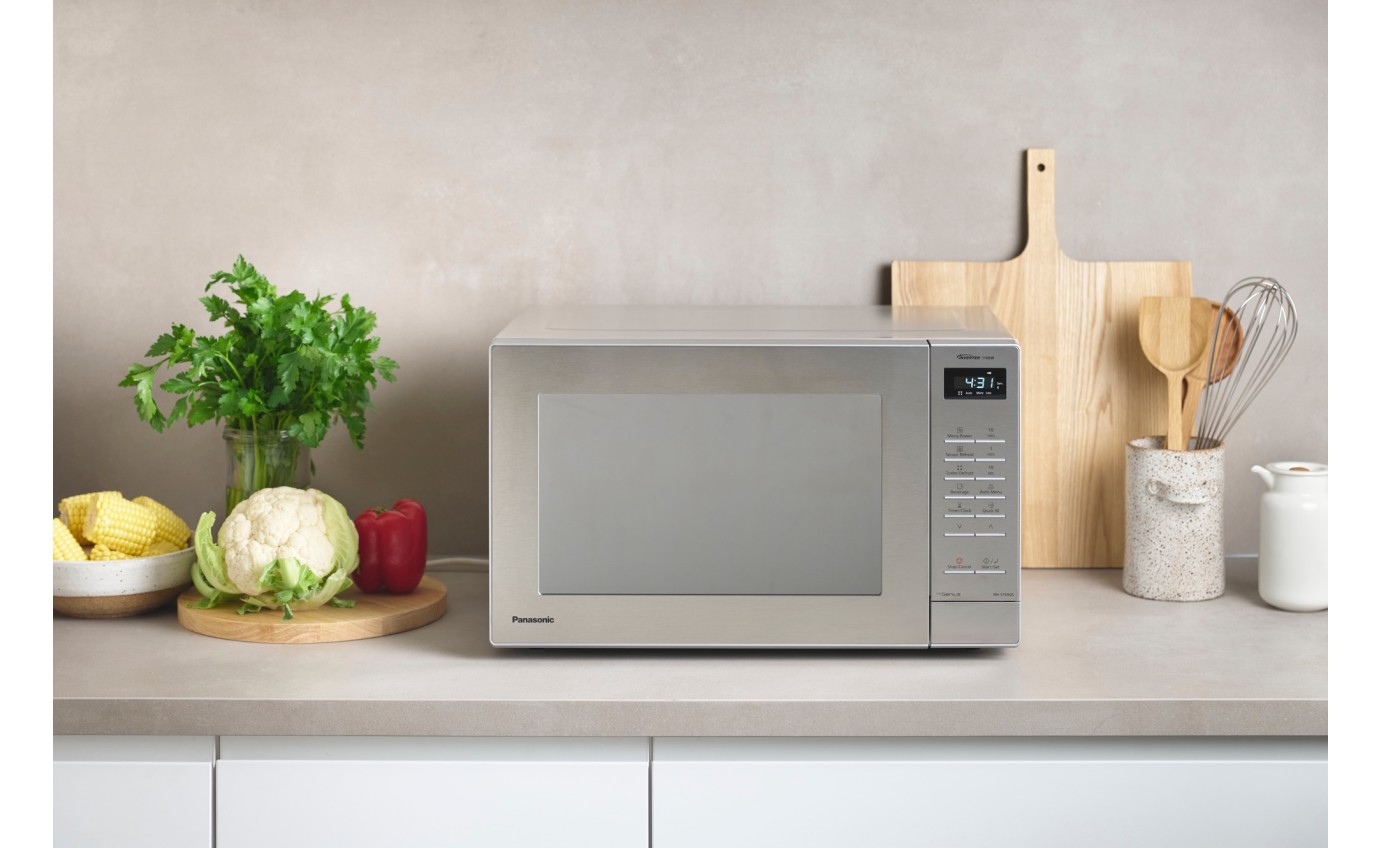 Panasonic 32L 1100W Inverter Microwave (Stainless Steel) NNST69QSQPQ