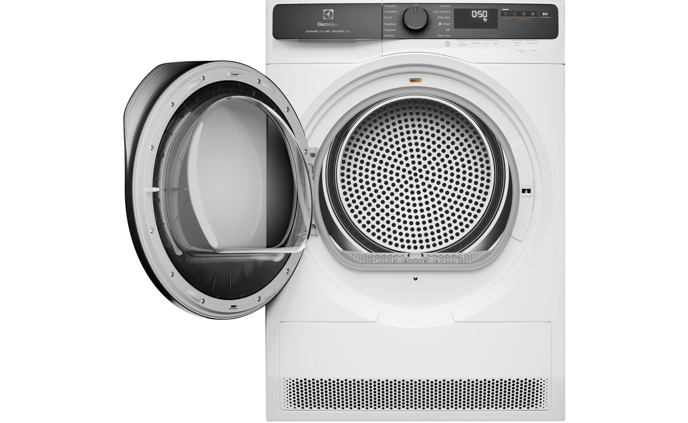 Electrolux 8kg UltimateCare 500 Heat Pump Dryer (White) EDH803P5WC