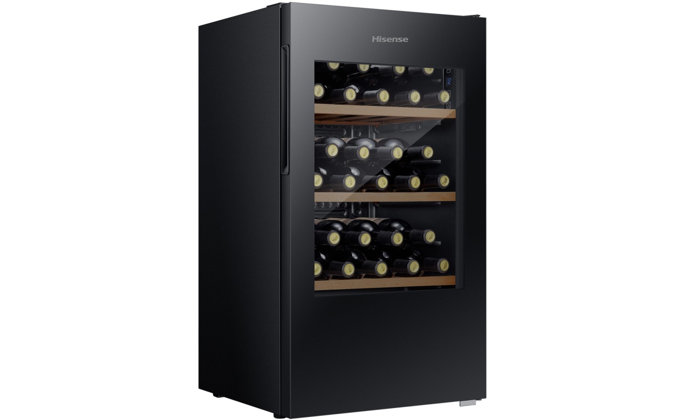 Hisense 30 Bottle Wine Cabinet (Black) HRWC31
