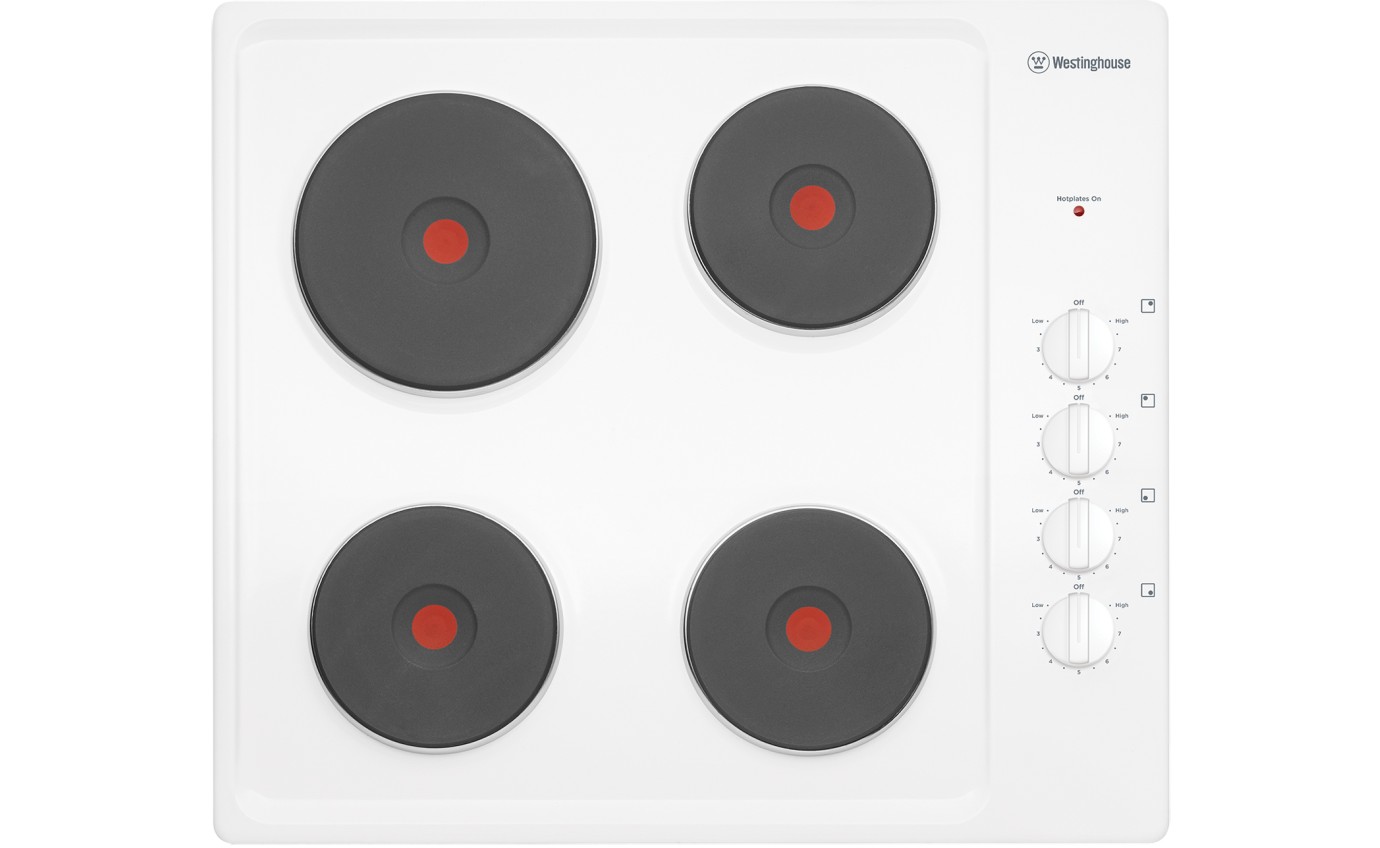 Westinghouse 60cm Electric Solid Cooktop WHS642WC